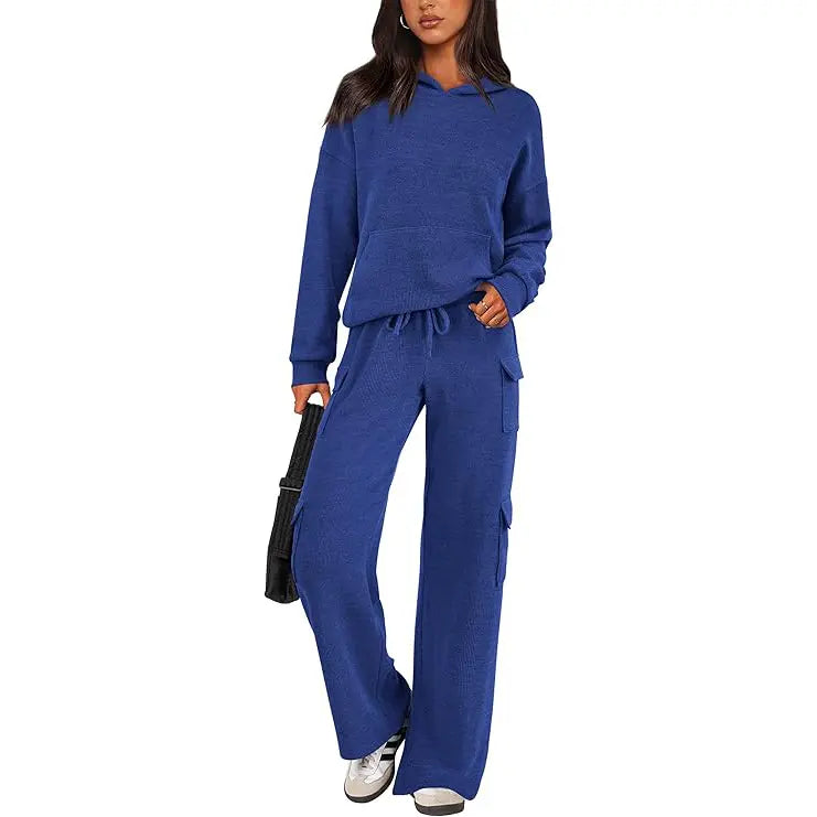 Women's Fashion Cozy Knit Lounge Set
