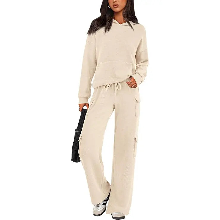 Women's Fashion Cozy Knit Lounge Set